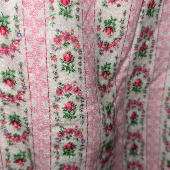 NWOT Vintage 70’s ILGWU Flannel Prairie Nightgown Size Medium - Picture 6 of 13